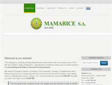 Tablet Screenshot of mamaricemills.com